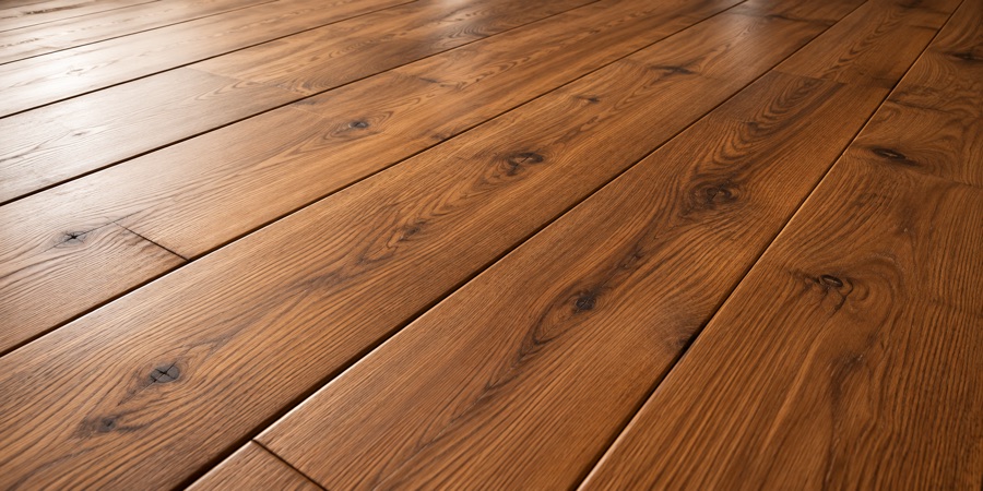 Hardwood floor installation